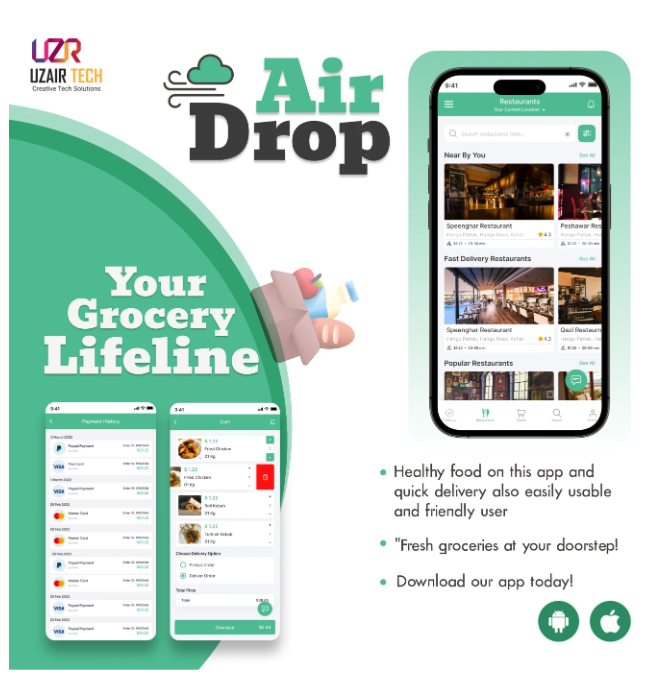 AirDrop — Grocery Delivery App