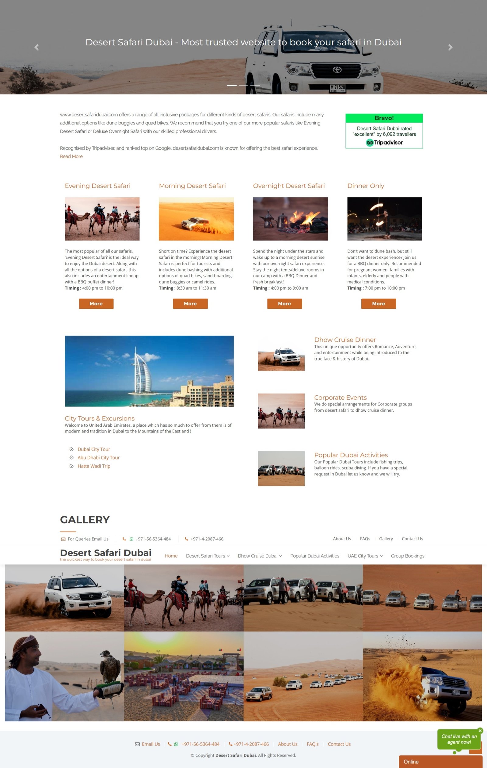 Desert Safari Dubai Website — Get Your Trip Tourism